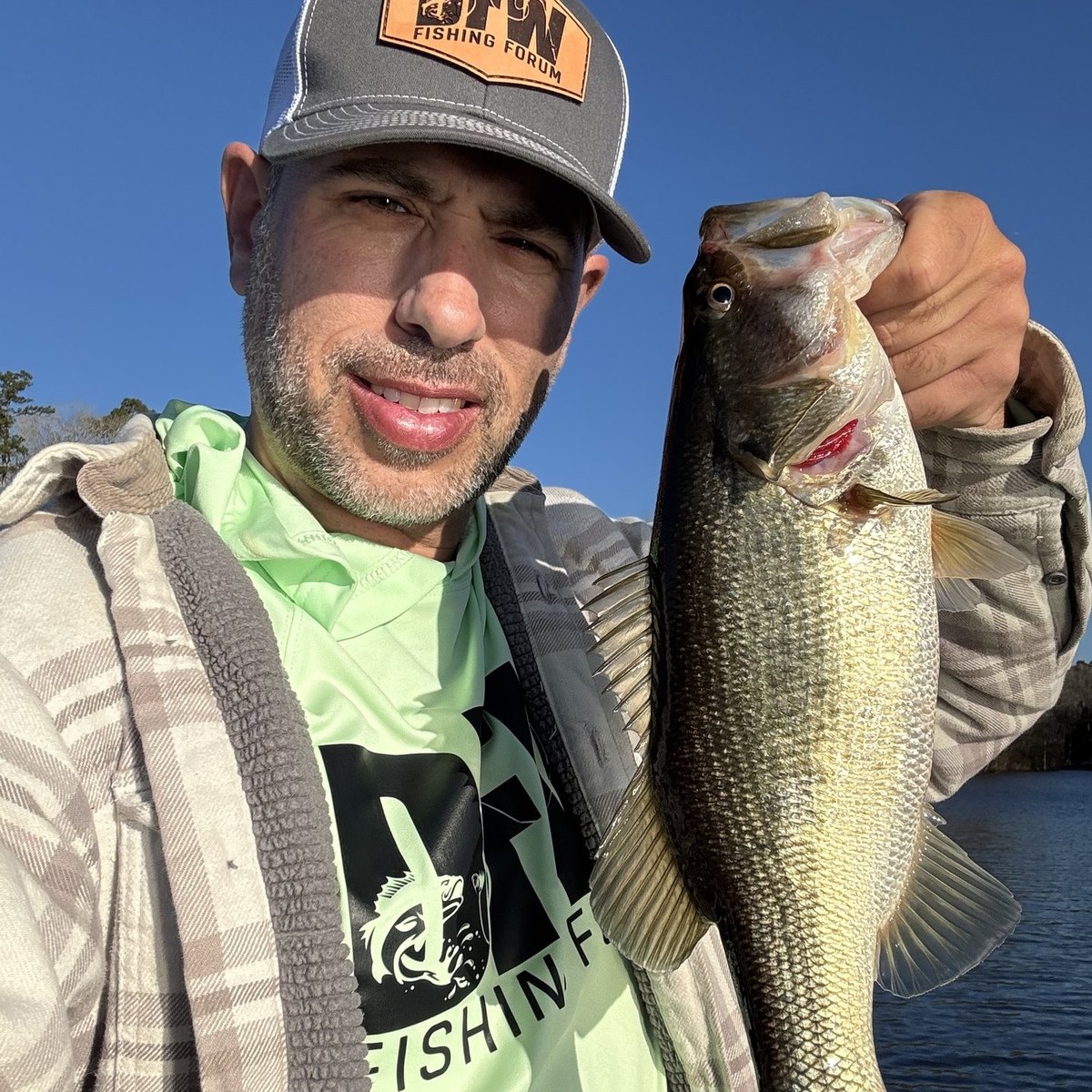 Largemouth Bass — 2 lbs 1 oz