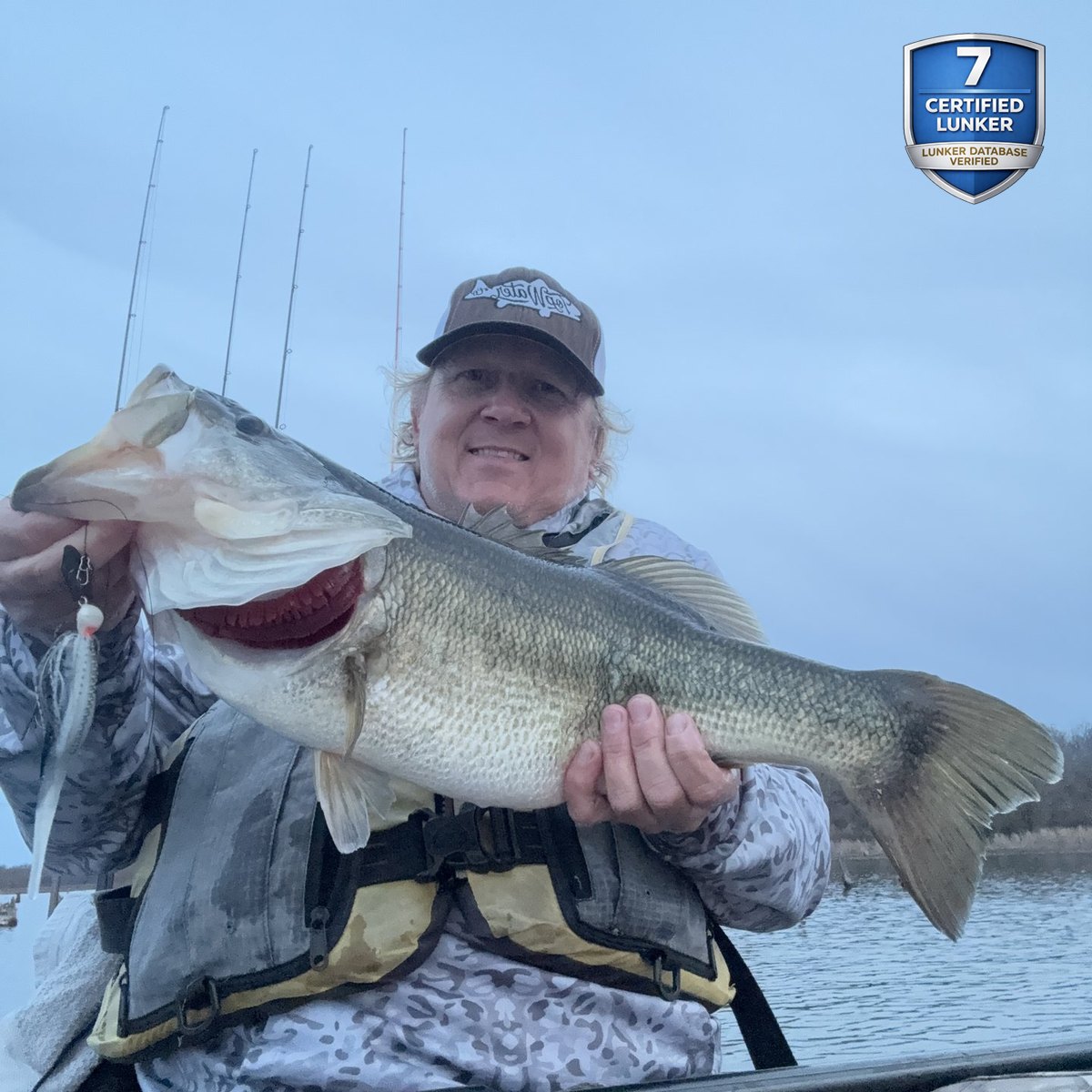 Largemouth Bass — 7 lbs