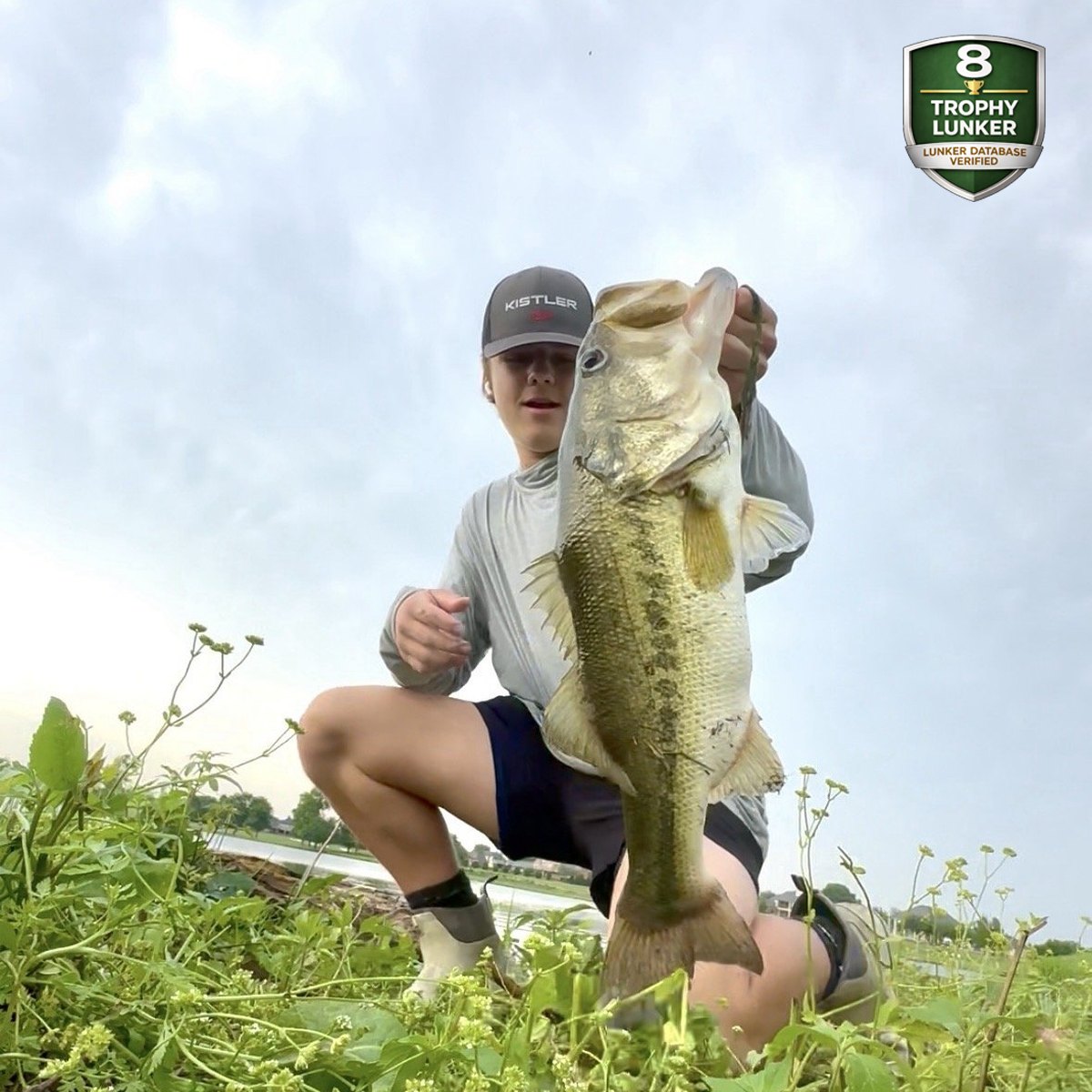 Largemouth Bass — 8 lbs 7 oz