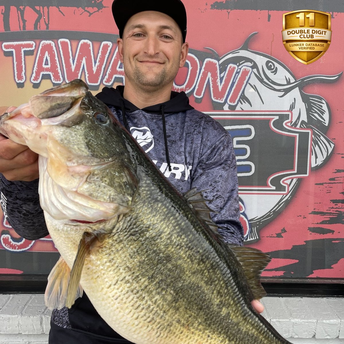 Largemouth Bass — 11 lbs 4 oz