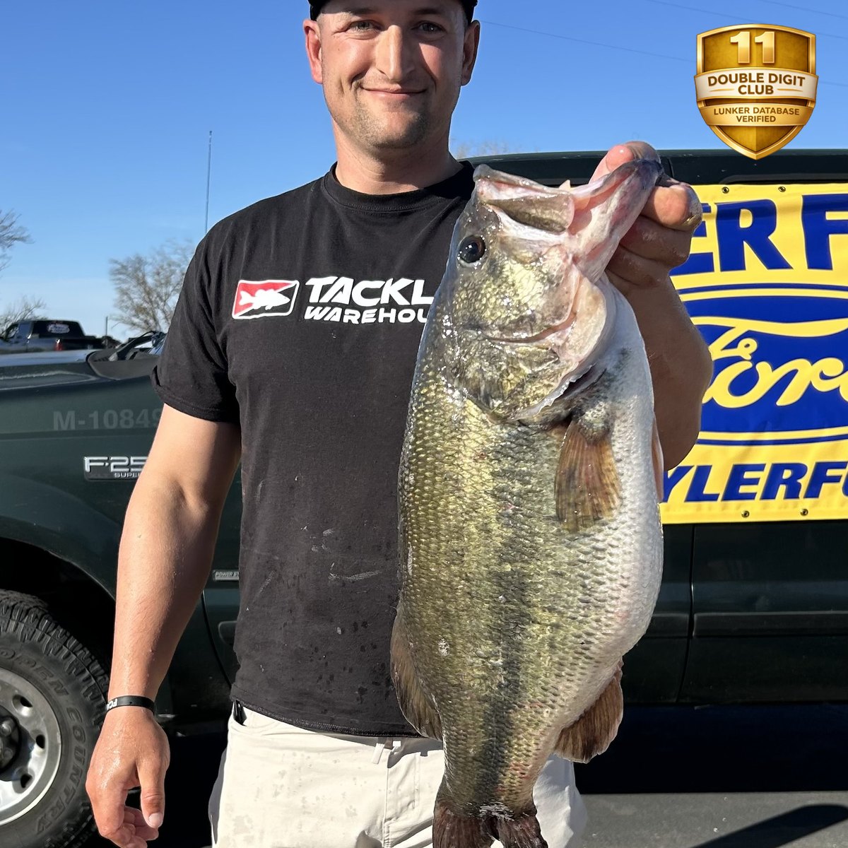 Largemouth Bass — 11 lbs