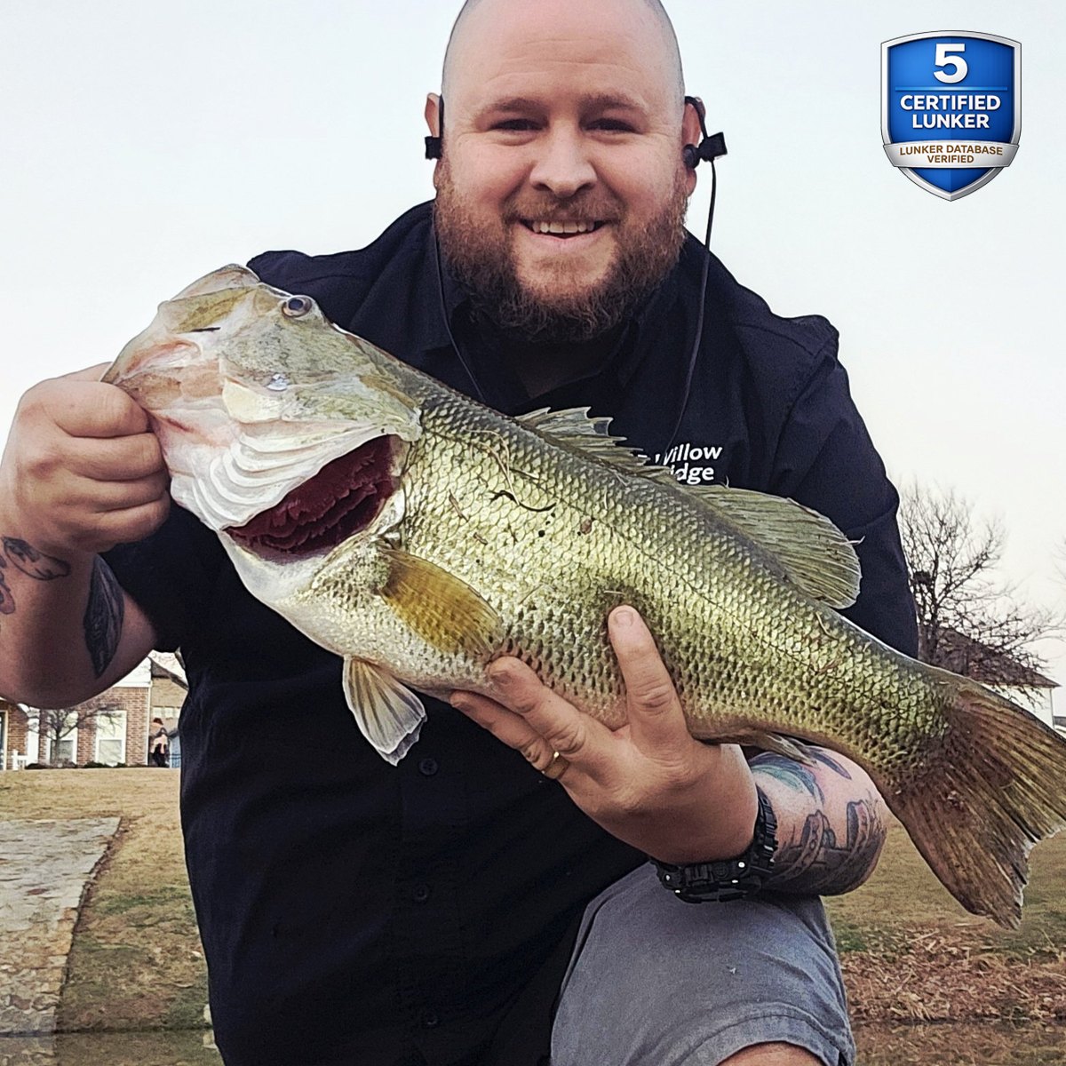 Largemouth Bass — 5 lbs 12 oz