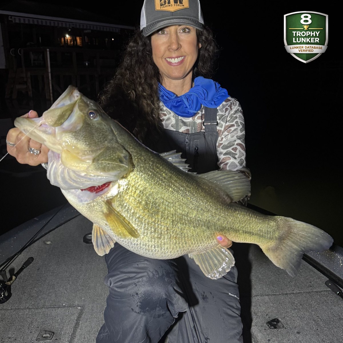 Largemouth Bass — 8 lbs 12 oz