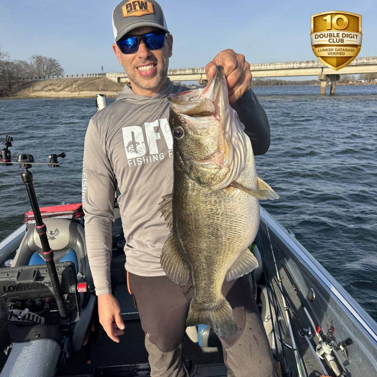 Largemouth Bass — 10 lbs 12 oz