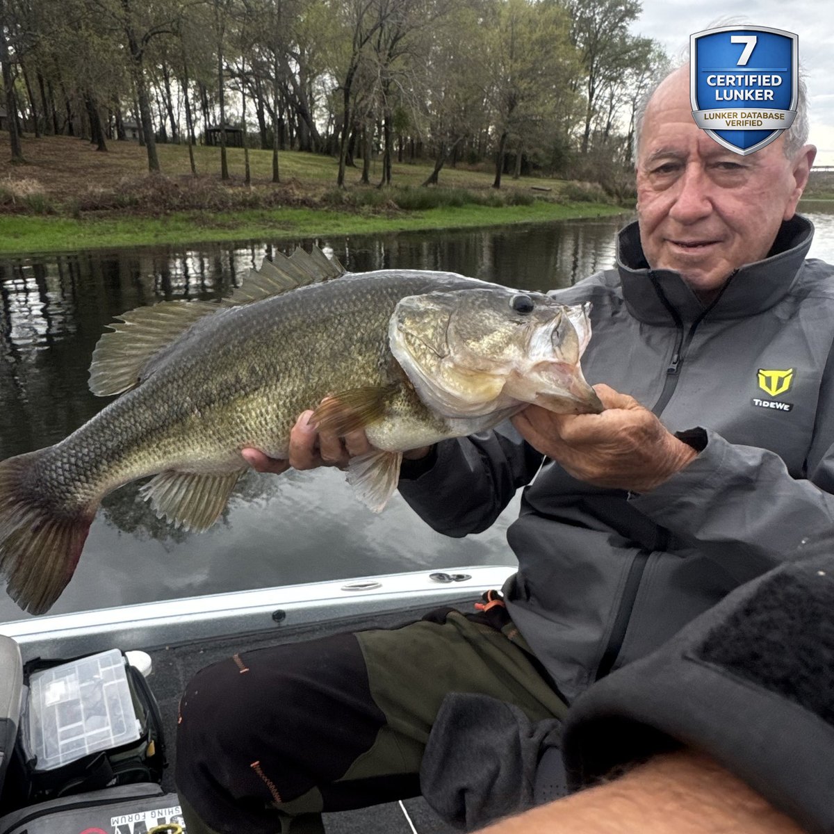 Largemouth Bass — 7 lbs 8 oz