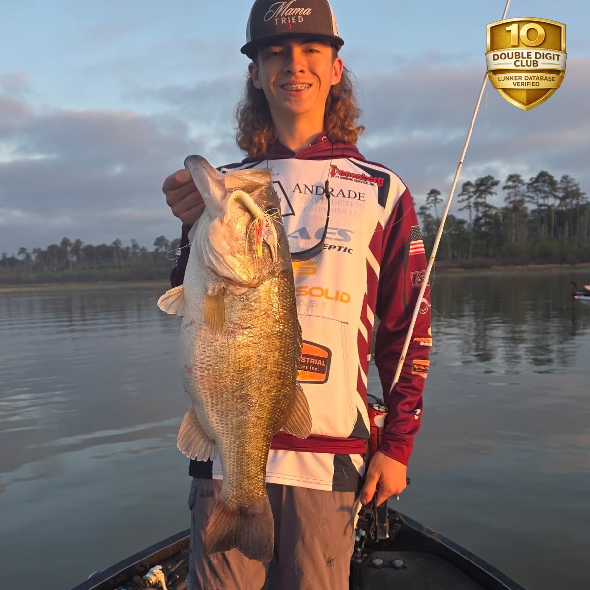 Largemouth Bass — 10 lbs 6 oz
