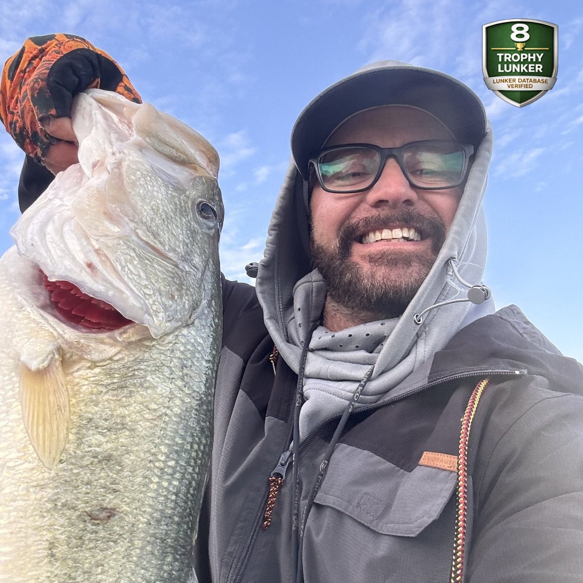 Largemouth Bass — 8 lbs 3 oz