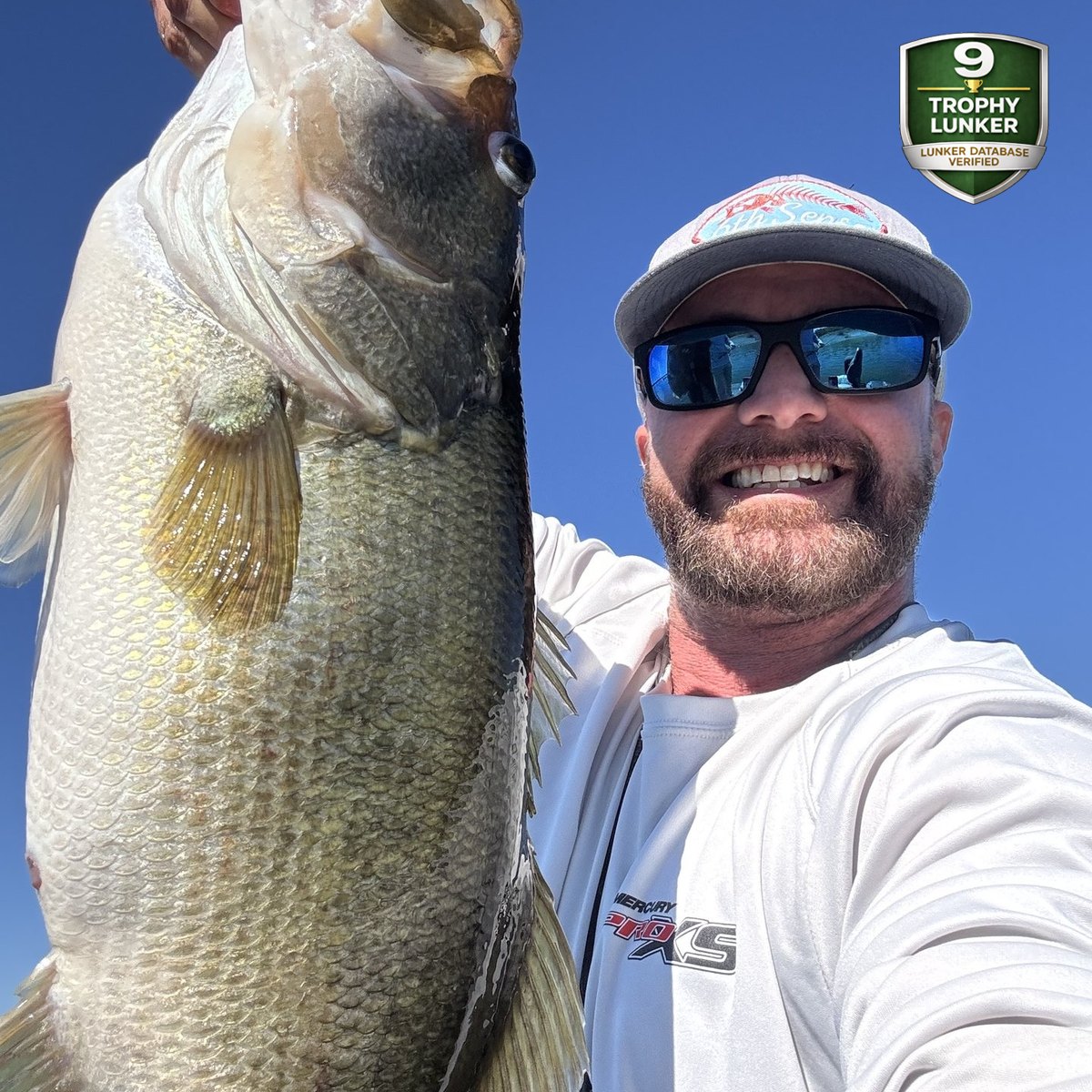 Largemouth Bass — 9 lbs 9 oz