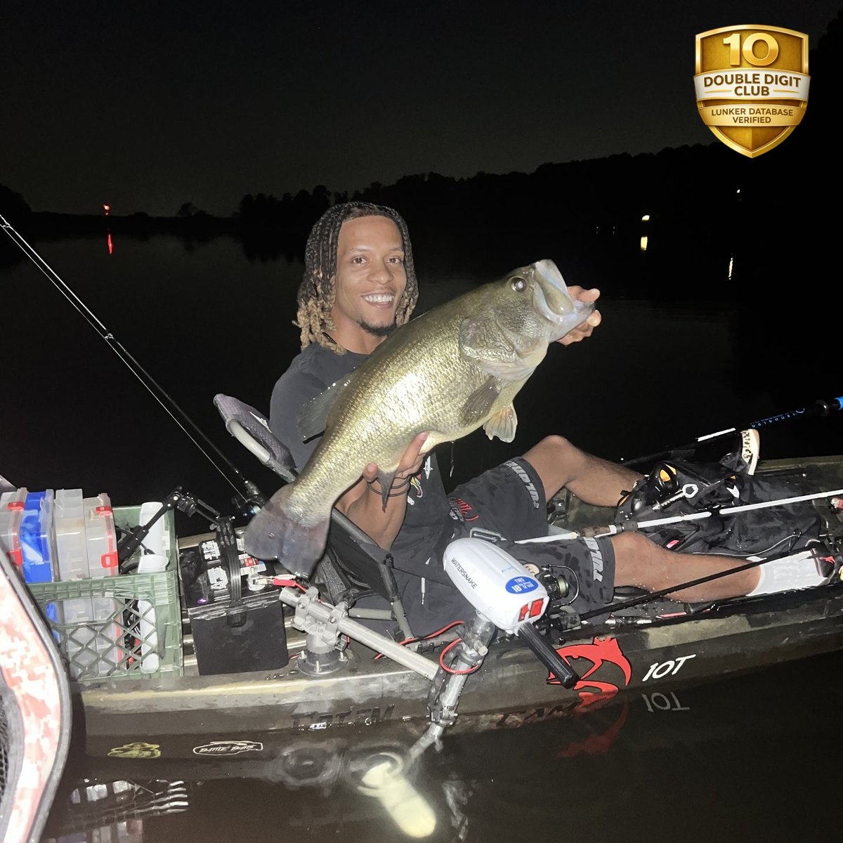 Largemouth Bass — 10 lbs 4 oz