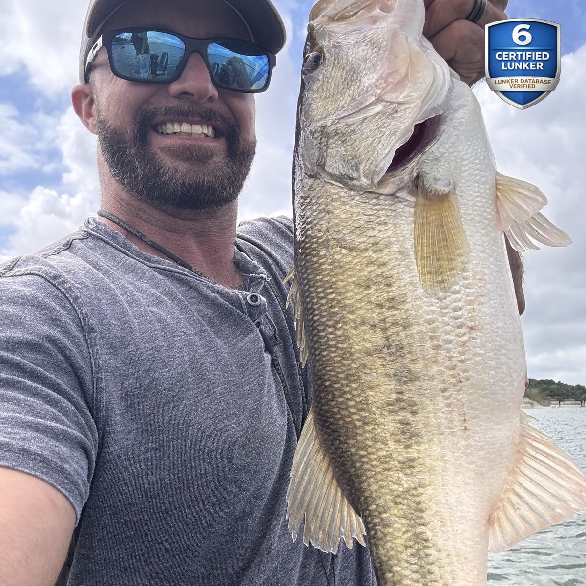 Largemouth Bass — 6 lbs 7 oz