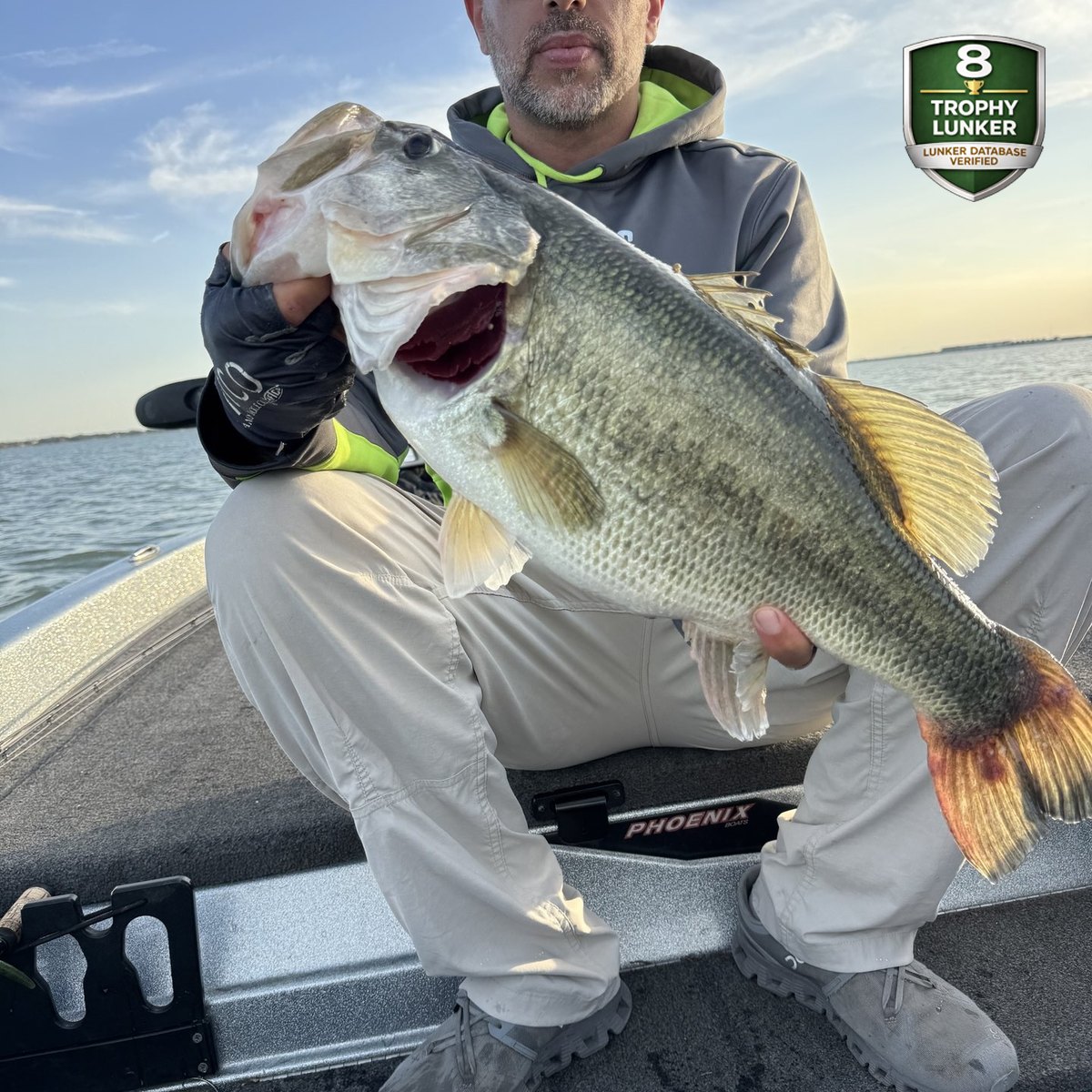 Largemouth Bass — 8 lbs 4 oz