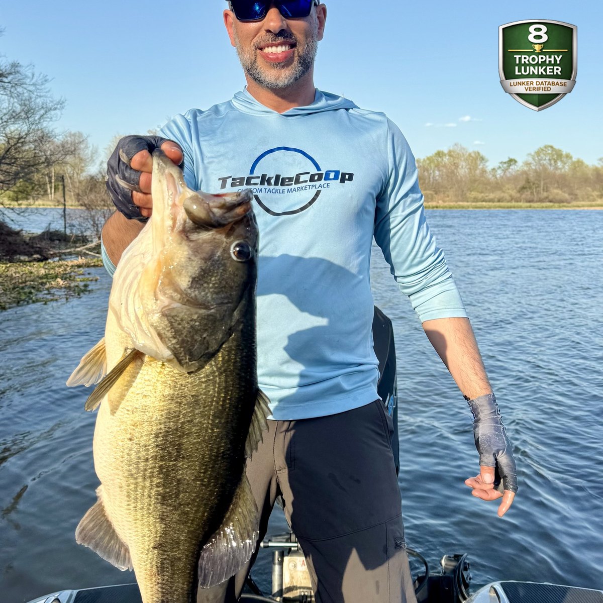 Largemouth Bass — 8 lbs 6 oz