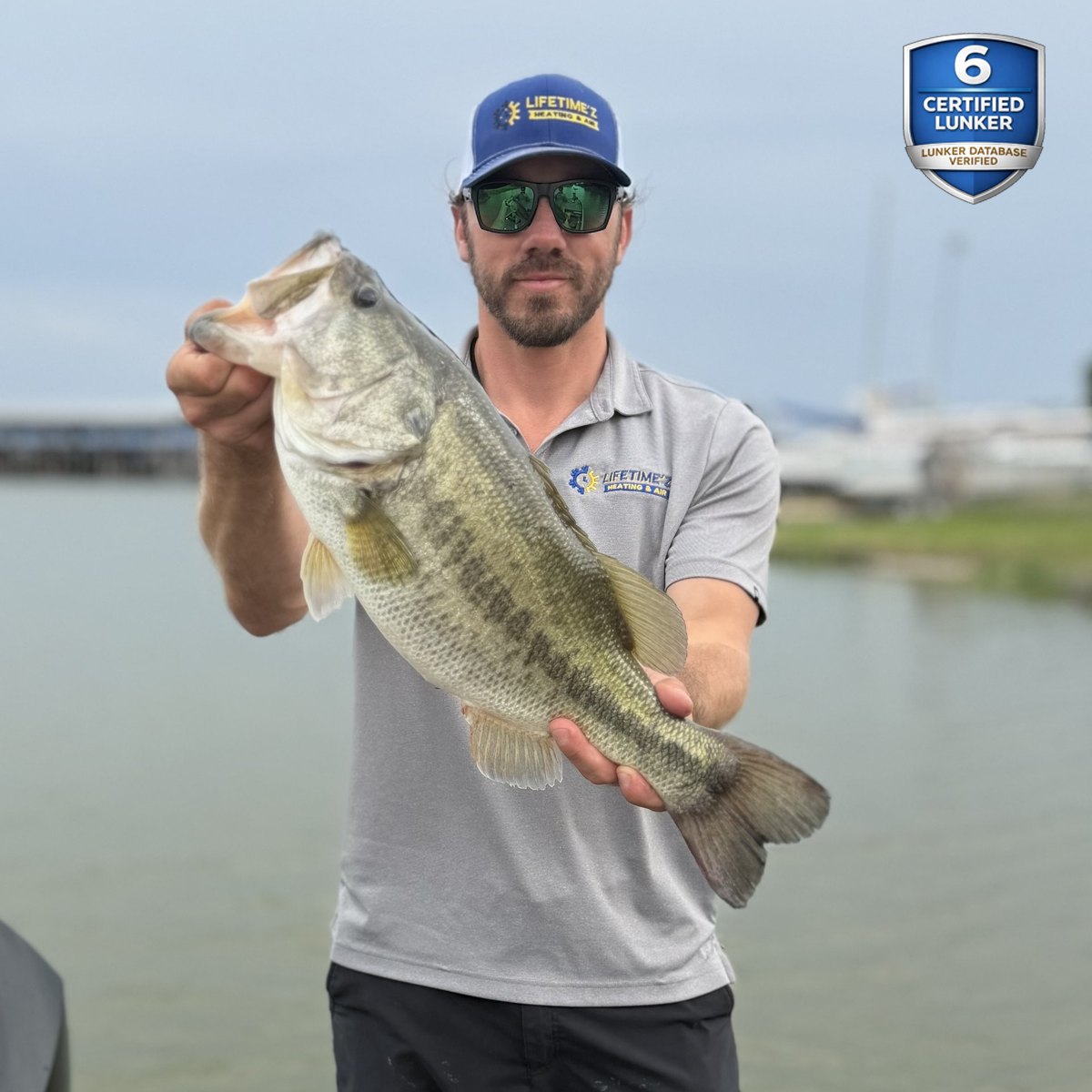 Largemouth Bass — 6 lbs 12 oz