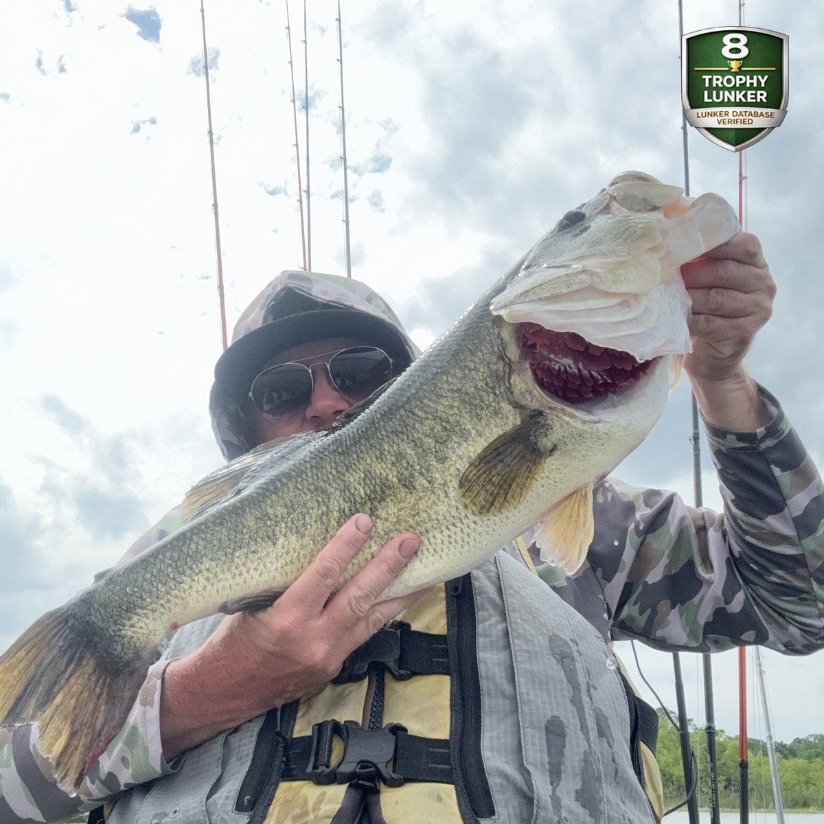 Largemouth Bass — 8 lbs