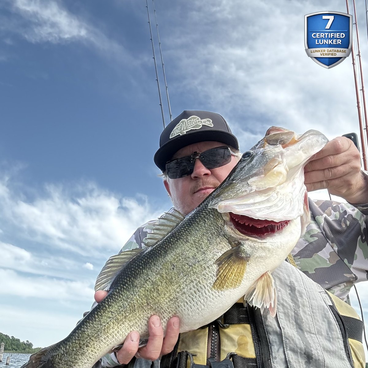 Largemouth Bass — 7 lbs 11 oz