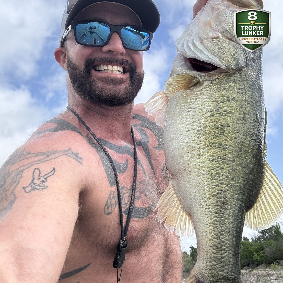 Largemouth Bass — 8 lbs