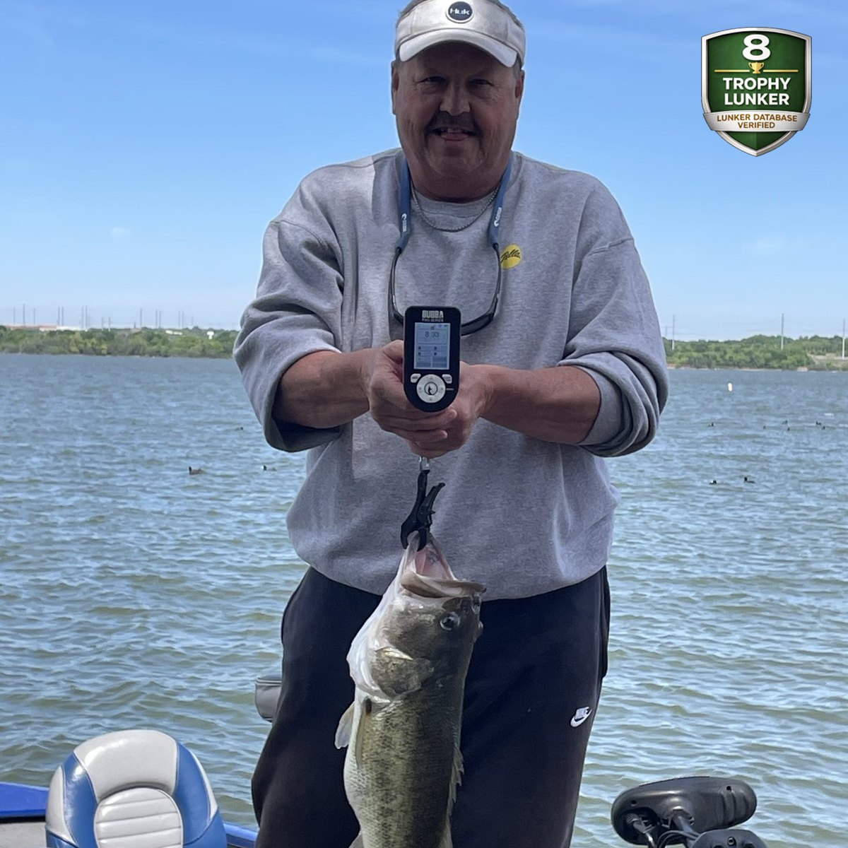 Largemouth Bass — 8 lbs