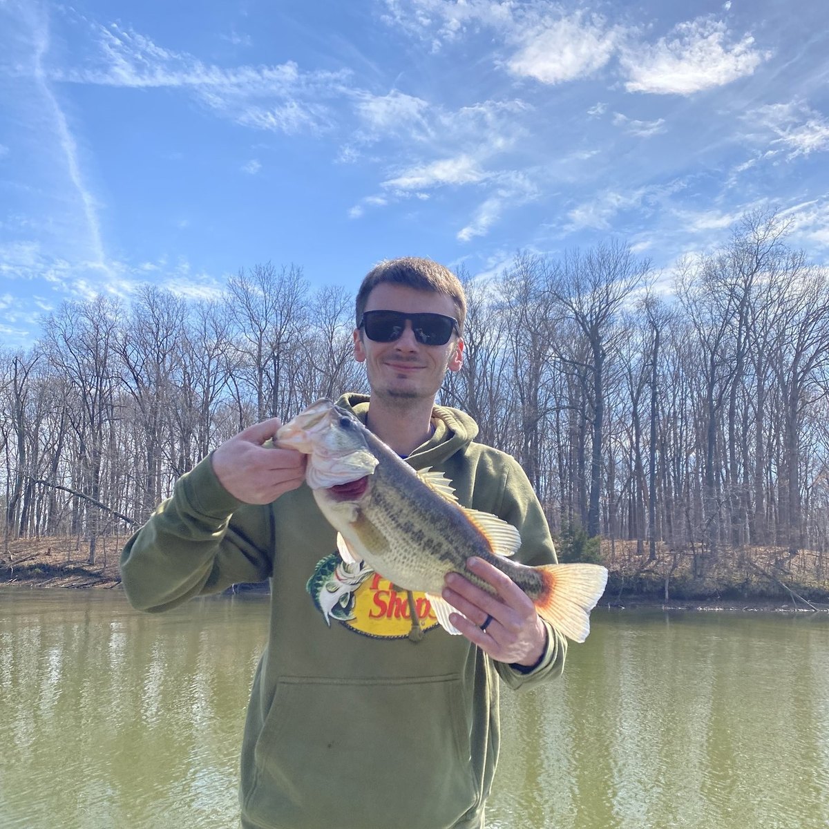 Largemouth Bass — 3 lbs 12 oz