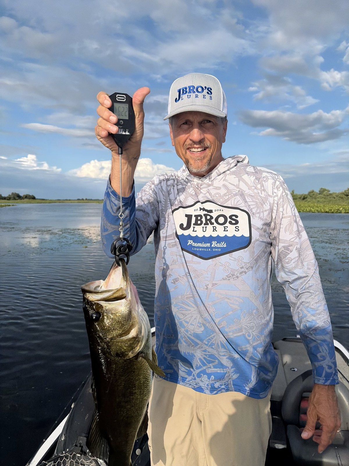 Largemouth Bass · 6 lbs 3 oz