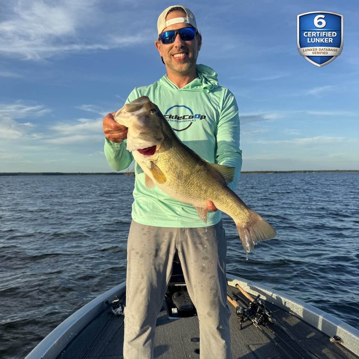 Largemouth Bass — 6 lbs 6 oz