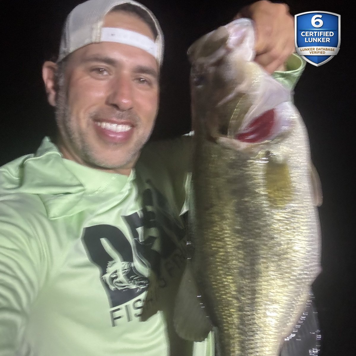 Largemouth Bass — 6 lbs 4 oz