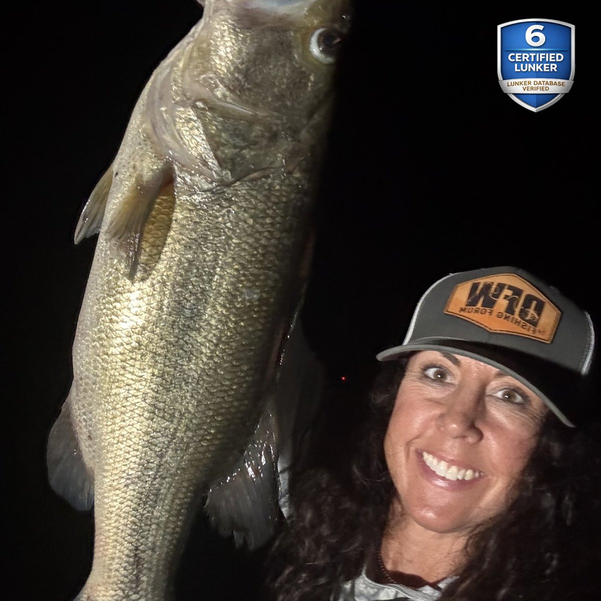 Largemouth Bass — 6 lbs 12 oz