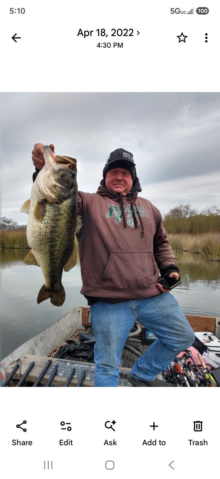 Largemouth Bass · 10 lbs 3 oz